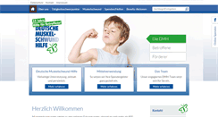 Desktop Screenshot of muskelschwund.de